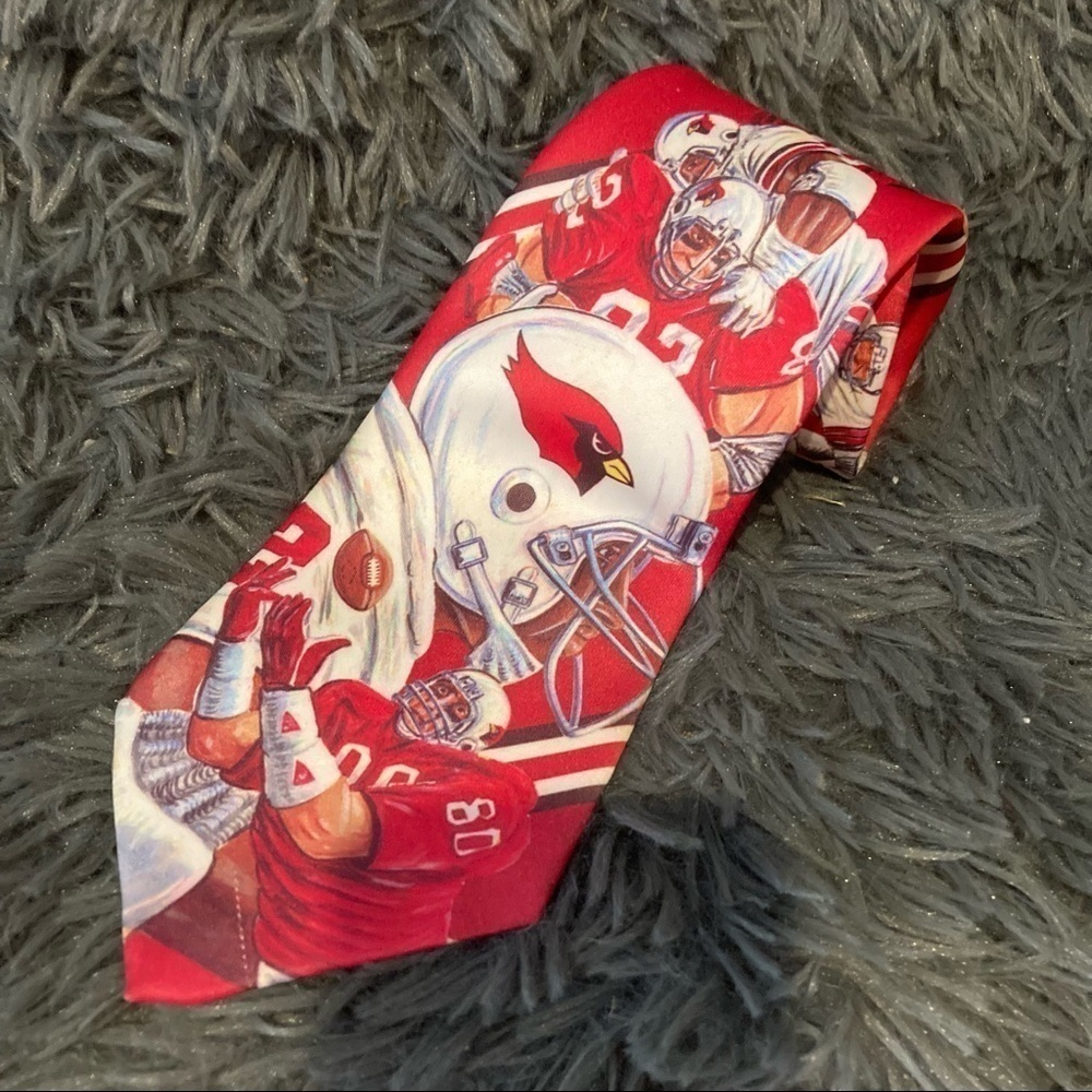 Ralph Marlin Arizona Cardinals Football Necktie